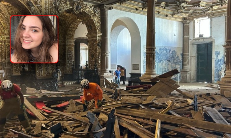 Saiba quem é a jovem que morreu após teto de ‘igreja de ouro’ desabar em Salvador