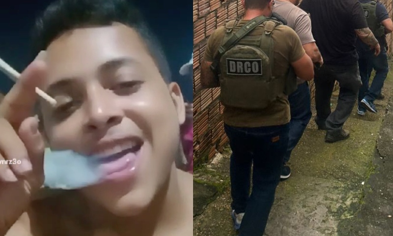 Exclusivo: Vulgo ‘Fanta’ é preso com drogas após tentar matar escrivão na base Virtual da PC-AM em Manaus; veja vídeo