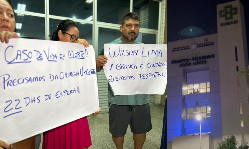 Família de paciente com tumor grave faz apelo por exame urgente ao governador Wilson Lima; veja vídeo