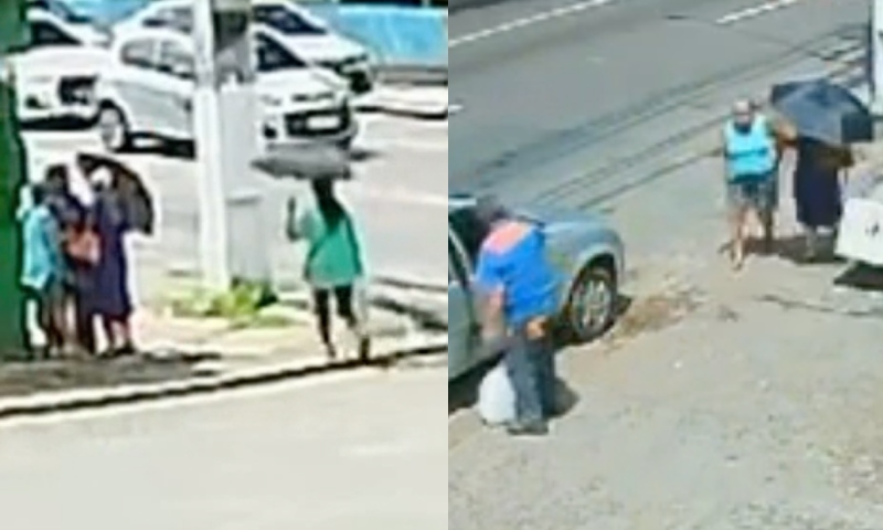 Idosa é assaltada por mulheres no bairro Compensa; veja vídeo