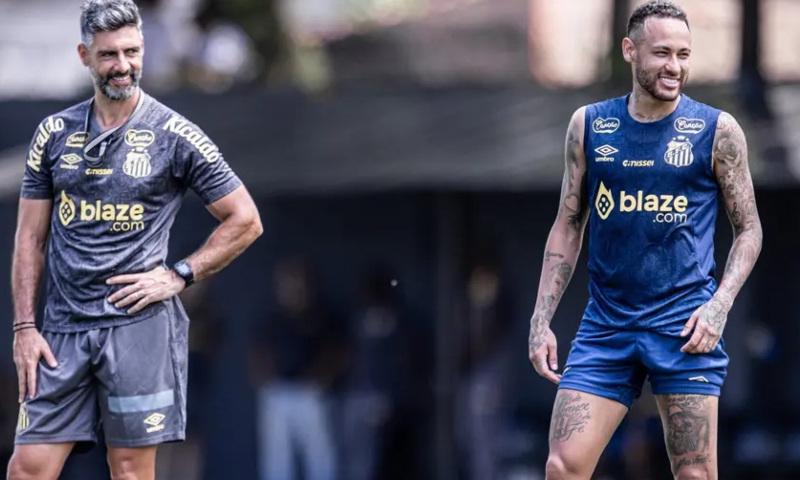 Neymar deve ser titular contra o Novorizontino; veja a provável escalação do Santos neste domingo (9)