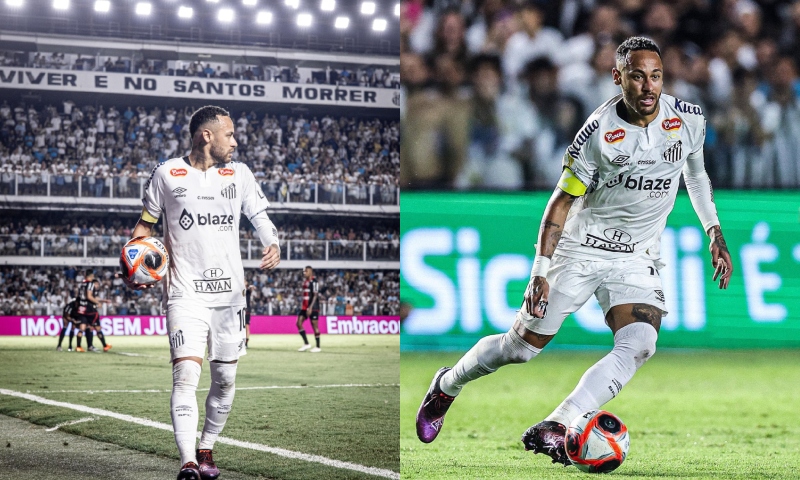 “Não é mais tudo isso”: desempenho de Neymar frustra torcedores do Santos na reestreia
