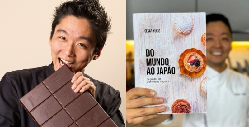 Cesar Yukio, vencedor do MasterChef 2024, lança livro sobre confeitaria japonesa em Manaus nesta segunda-feira (10)