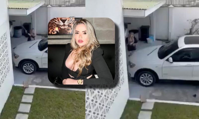 “Ela só queria um pix”: blogueira amazonense é filmada quebrando carro de homem casado; veja vídeo