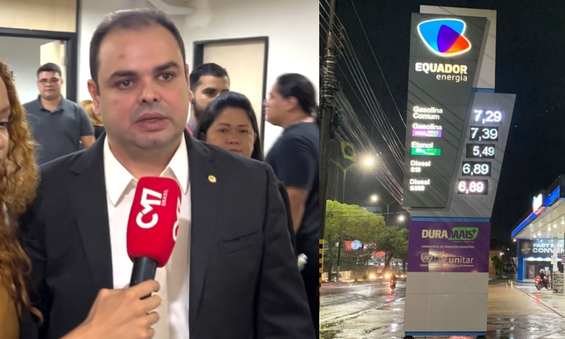 Roberto Cidade culpa o Governo Federal pelo aumento da gasolina e diz que no Amazonas não teve nenhum aumento de imposto; veja vídeo