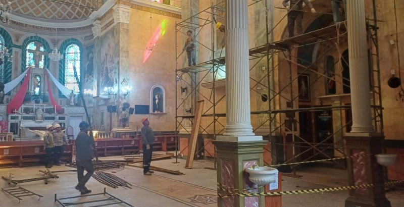 Ministério Público do Amazonas acompanha obras de restauro da Igreja de São Sebastião
