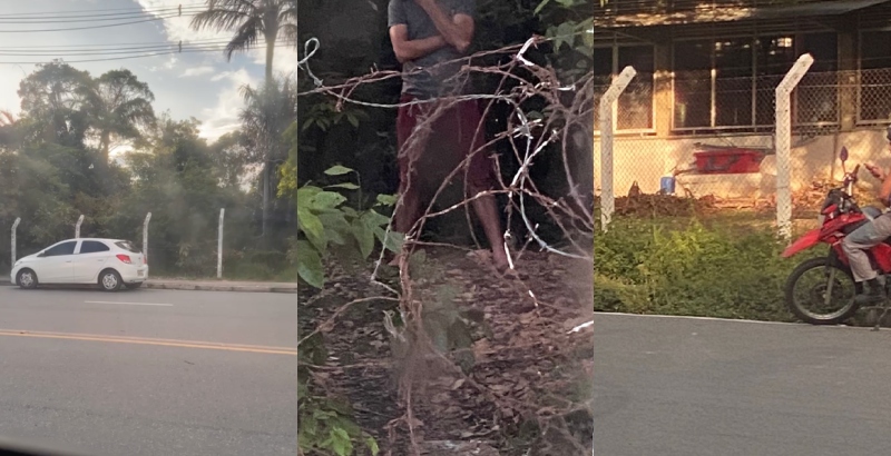 Casados, industriários e motoristas de app: matagal no Distrito vira ‘point de pegacão’ entre homens; veja vídeos