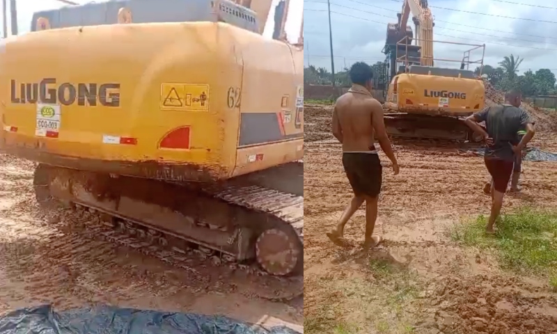 “Meu Deus, não!”: amigo de trabalhador fica em estado de choque ao ver acidente fatal com escavadeira; veja vídeo