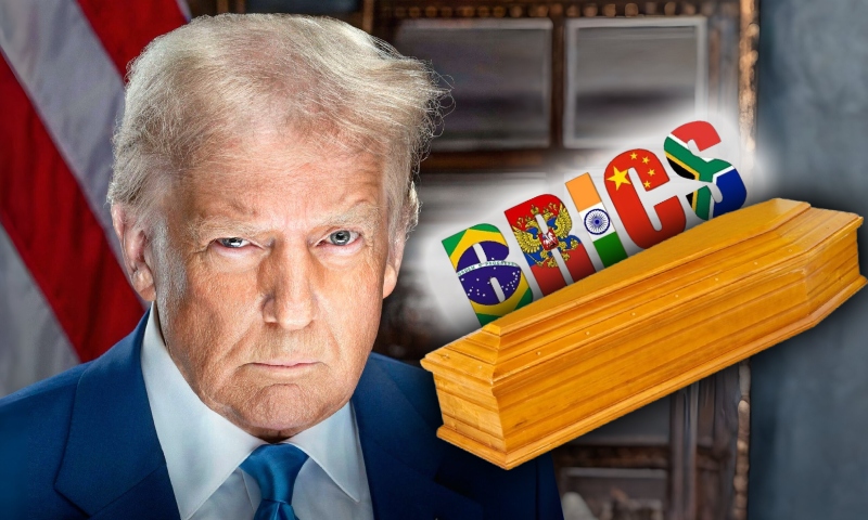 “O Brics está morto”: Trump alerta que países do BRICS podem enfrentar tarifas de 100%; veja vídeo