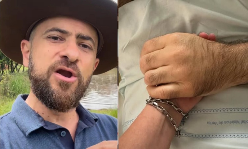 Influenciador perde os movimentos ao tentar salvar filho de afogamento e passará por cirurgia delicada