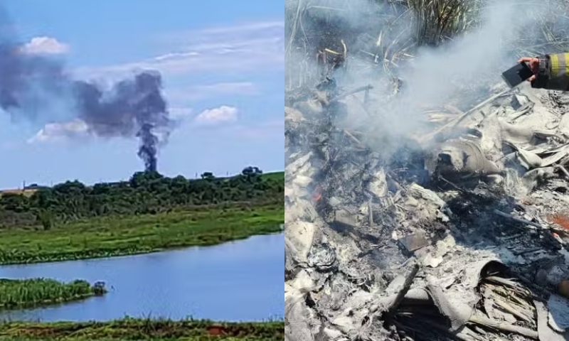 Queda de avião faz vítimas fatais no interior de SP; veja