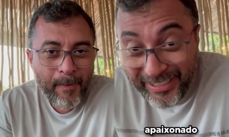 Governador Wilson Lima diz que está apaixonado: “vou revelar para vocês a minha nova paixão”; veja vídeo