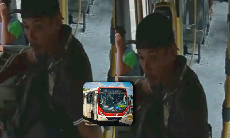 PM procura vulgo “Alemanha” ladrão que assaltou 7 ônibus e continua livre em Manaus