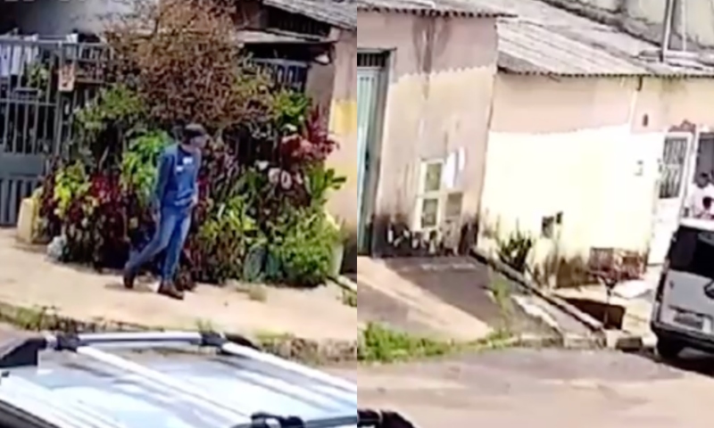 Homem é morto na frente de casa após cobrar dívida; veja vídeo