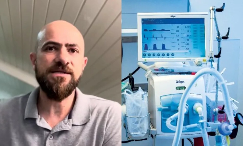 Tiba Camargos segue entubado e passará por nova cirurgia