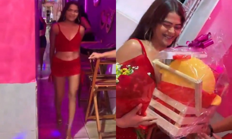 “Eu vou tirar você do cabaré”: cliente faz declaração de amor para linda jovem ‘do job’; veja vídeo