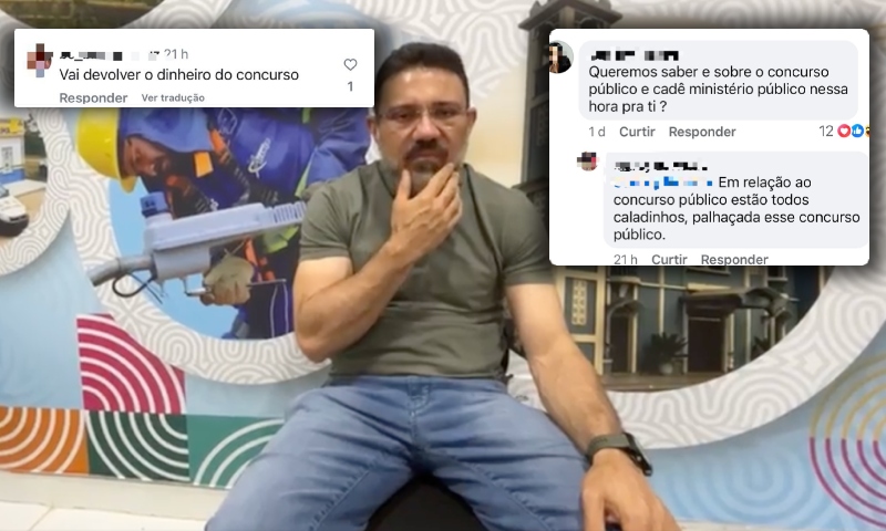 Ex-prefeito Andreson Cavalcante é acusado de dar calote nos concurseiros de Autazes: “vai devolver o dinheiro!”