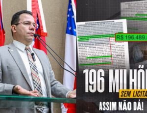 SES-AM fecha contrato sem licitação de mais de R$ 196 milhões para "telemedicina" no Interior, denuncia Wilker Barreto; veja vídeo
