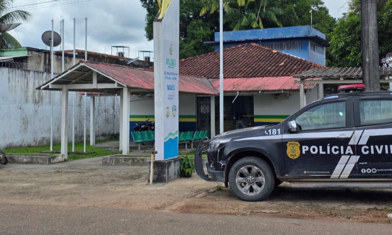 MPAM realiza inspeção em unidades policiais de Maués e discute segurança com autoridades locais