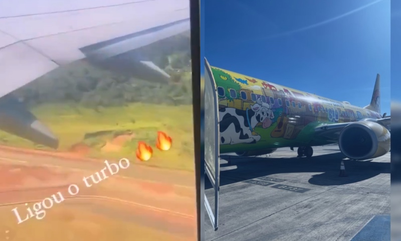 Voo da Gol colide com pássaro e volta a Brasília: “Cheiro de queimado”