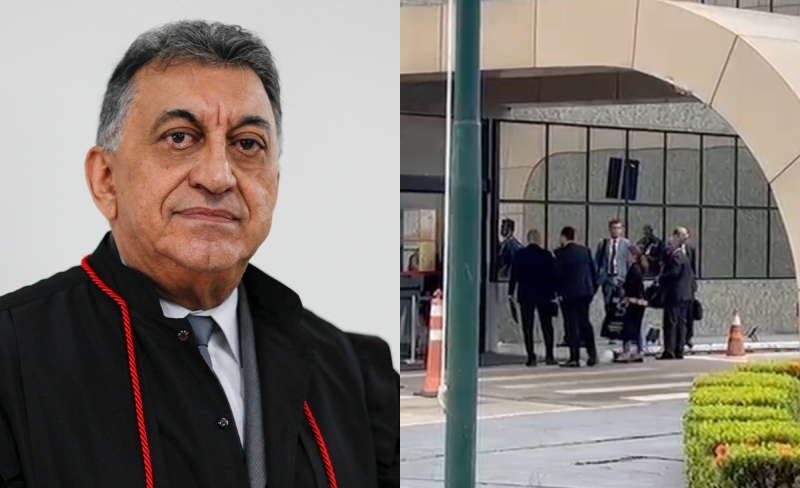 Gabinete do desembargador Elci Simões é alvo da Polícia Federal em Manaus; veja vídeos