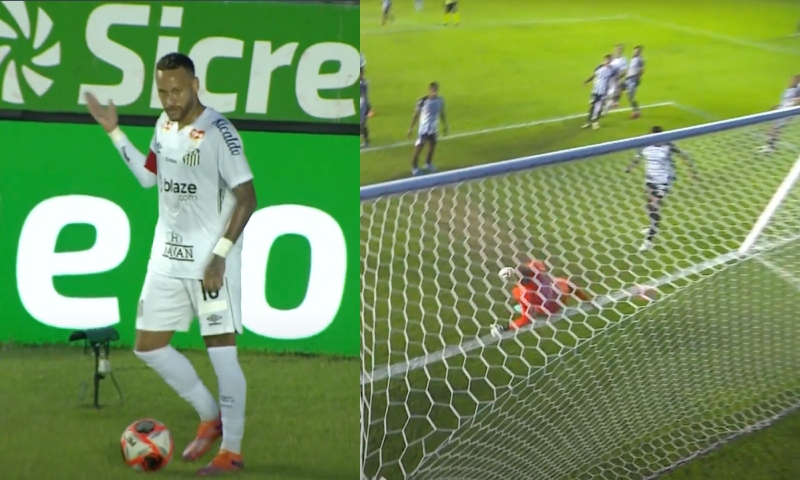 “Bom dia, acordei pensando no Gol Olímpico do Neymar”, dizem torcedores do Santos; veja vídeo