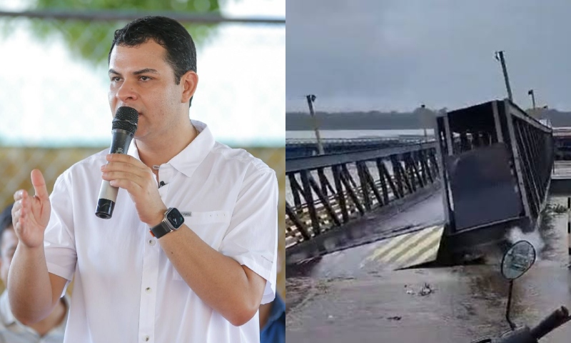 Saullo Vianna aciona DNIT após colisão de balsa em porto de Borba