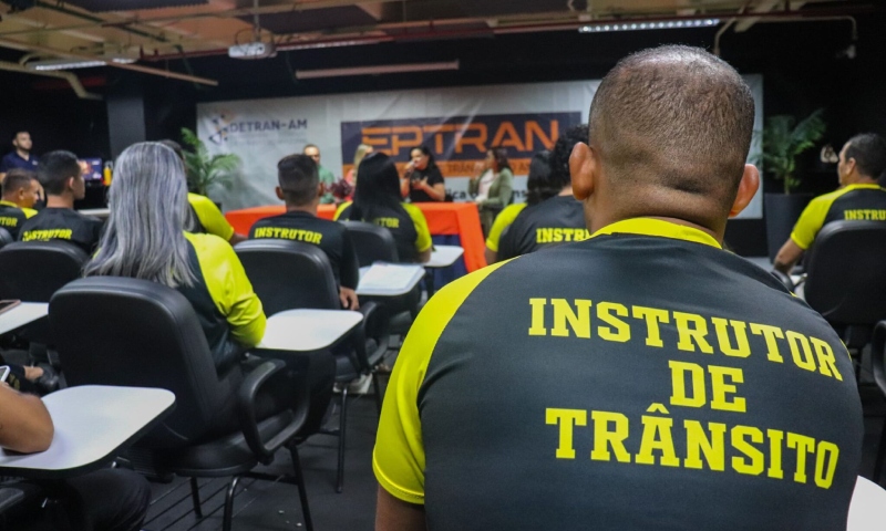 Detran-AM abre matrículas para curso de formação de instrutor de trânsito
