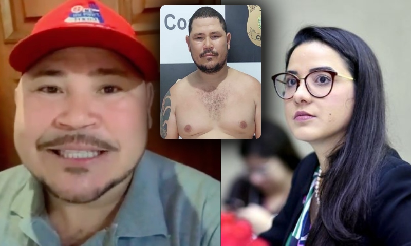 “Zé Real” é preso após afirmar que mulher de delegado em Coari seria funcionária fantasma de Mayara Pinheiro; veja vídeos