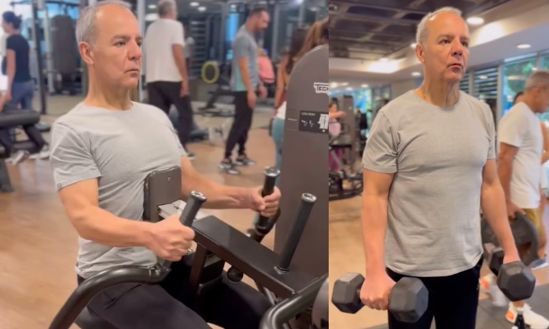‘Corrupção compensa?’: em liberdade, Sérgio Cabral publica stories malhando e mostrando o “shape”; veja vídeo
