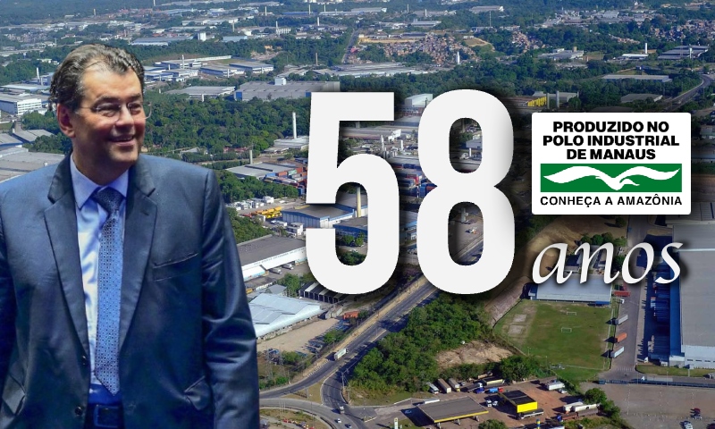 Senador Eduardo Braga celebra 58 anos da ZFM e reafirma luta por desenvolvimento sustentável no Amazonas