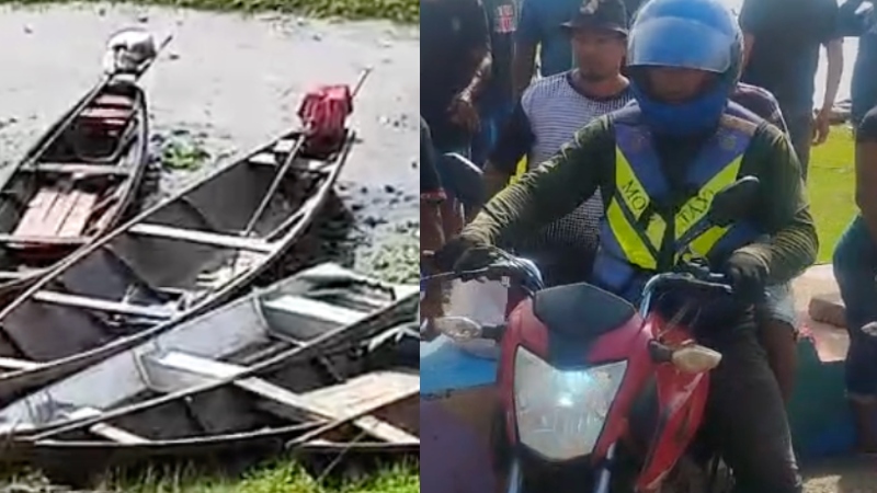 Piratas do rio atacam embarcação e metralham tripulantes no Amazonas; veja vídeo