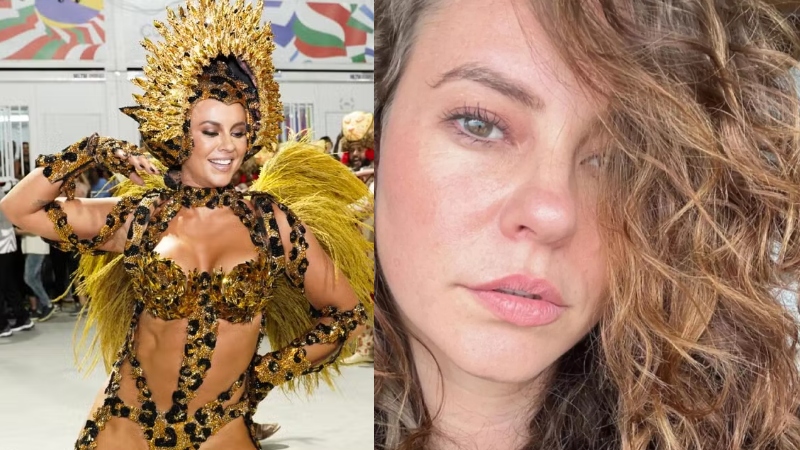 Veja o estado de Paolla Oliveira horas antes do desfile