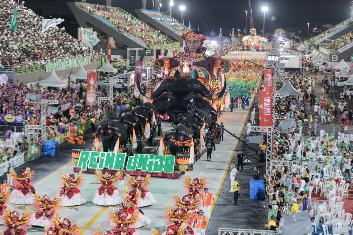 Reino Unido da Liberdade é a grande campeã do Carnaval de 2025 em Manaus