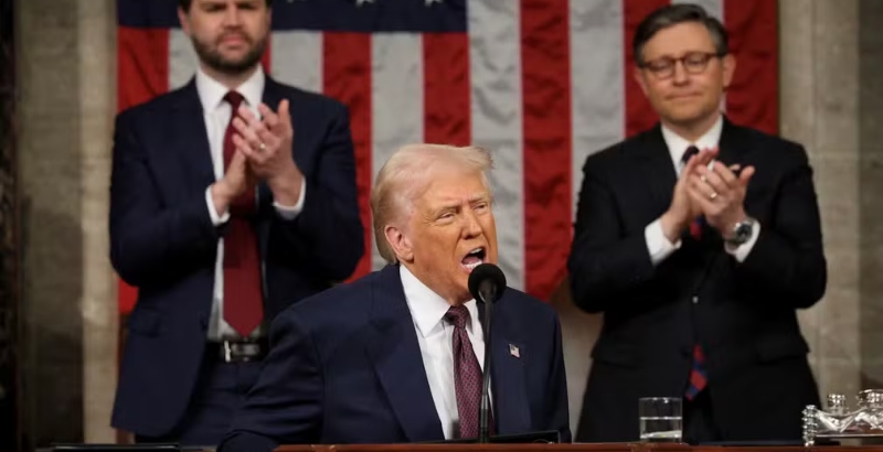 Em discurso no Congresso, Trump critica Brasil e dobra tarifas: “Agora é nossa vez!”