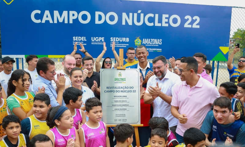 Governador Wilson Lima fortalece o esporte comunitário no Amazonas, com investimentos em infraestrutura