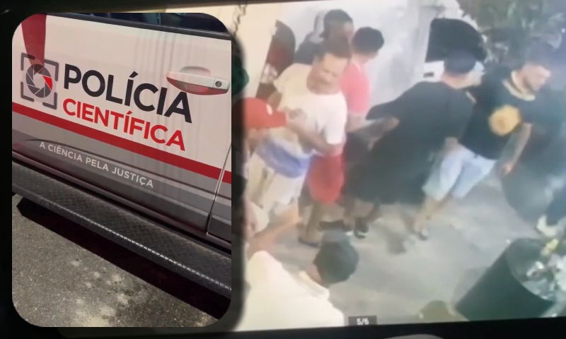 “Não pagou é sal!”: homem é morto em adega por suposta dívida com agiota; veja vídeo