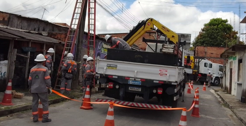 Oito bairros de Manaus ficarão sem energia elétrica nesta quarta-feira (5); confira
