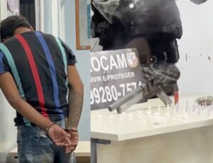 Rocam prende 'Rei das Trouxinhas' que abastecia todos os 'noiad0s' do bairro Rio Piorini; veja vídeo