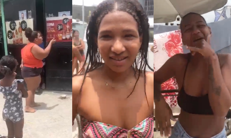 “Foi top!”: vizinhança se reúne para assistir ‘boazudas’ brigando por macho; veja vídeo