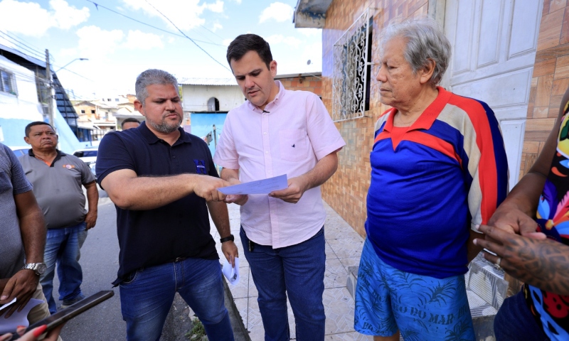 Prefeito em exercício Renato Junior anuncia início de recuperação de rede de drenagem profunda no Coroado