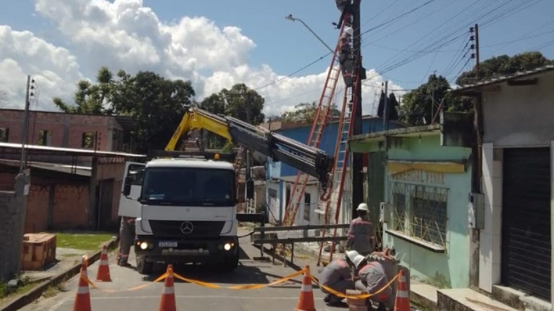 Quatro bairros de Manaus ficarão sem energia elétrica nesta sexta-feira (7); confira