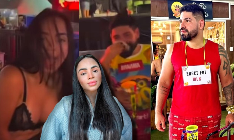 “Xiri podre”, diz mãe do influenciador que cheirou o ‘óleo da bota’ de Sandy Brasil; veja vídeo