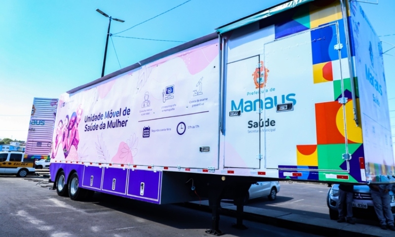 Confira os locais das Unidades Móveis de Saúde da Mulher em Manaus