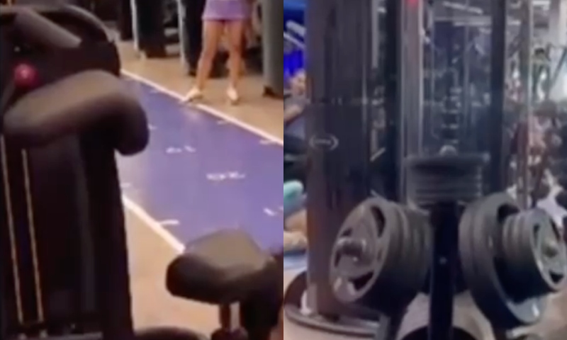 Casais fitness saem no soco por causa de revezamento de máquina em academia; veja vídeo