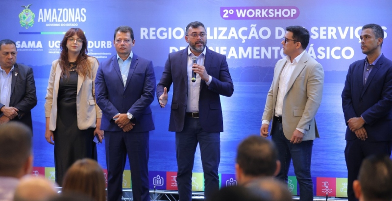 Wilson Lima reforça importância de união com municípios para avanços em saneamento básico