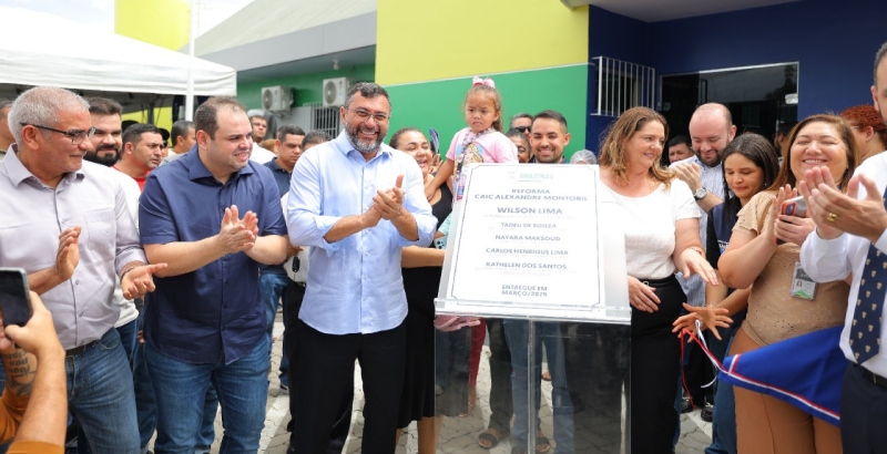 Governador Wilson Lima lança serviço multidisciplinar para crianças com TEA nos Caics