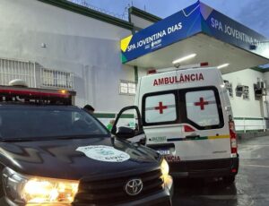 Urgente: c0rpo é abandonado em frente do SPA Joventina Dias; veja
