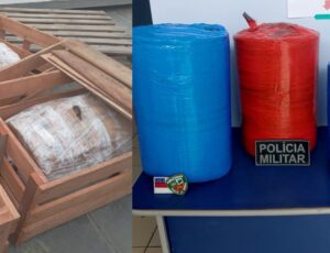 Polícia Militar apreende R$ 4,5 milhões em pasta base de cocaína no Porto do DNIT em Tonantins; veja vídeo
