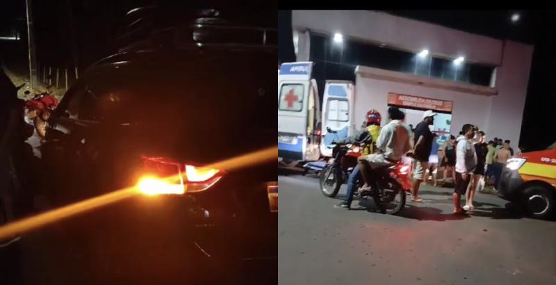 Motorista bêbado atropela motoqueiro e revolta população em Manacapuru; veja vídeo